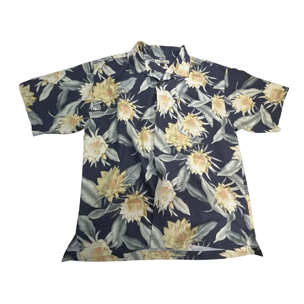 Tommy‎ Bahama Hawaiian shirt Men's size XL multicolor button-down short-sleeve